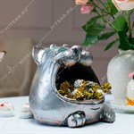 конфетница цв.серебро