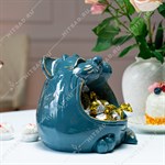 конфетница цв.синий