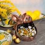 конфетница кабан из полистоуна