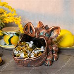 конфетница кабан