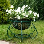 Вазон для цветов уличный одноярусный U07997T металл и стеклопластик U07997T - фото 114371 Вазон для цветов уличный одноярусный U07997T металл и стеклопластик U07997T - фото 114371