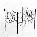 секция садового заборчика