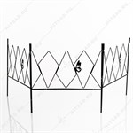 секция садового заборчика