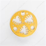 подставка с листьями монстеры