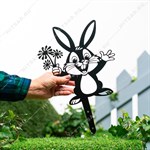 садовая фигура заяц