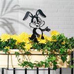 заяц из металла