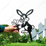 металлическая садовая фигура