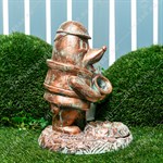 фонтан крот из полистоуна