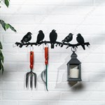 металлическая на стену