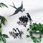 садовый металлический декор