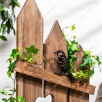 птица из металла