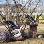 Крышка декоративная для колодца Гранит U08321, стеклопластик U08321 - фото 115737