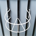 держатель для кашпо цв.белый