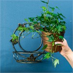 Подставка для цветка настенная 15-101 металл 15-101 - фото 115938