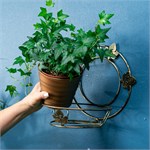 Подставка для цветка настенная 15-101 металл 15-101 - фото 115942