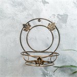 Подставка для цветка настенная 15-101 металл 15-101 - фото 115951