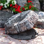 Крышка декоративная для люка Пень средний U07698 стеклопластик U07698 - фото 116079 Крышка декоративная для люка Пень средний U07698 стеклопластик U07698 - фото 116079
