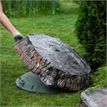 Крышка декоративная для люка Пень средний U07698 стеклопластик U07698 - фото 116083 Крышка декоративная для люка Пень средний U07698 стеклопластик U07698 - фото 116083