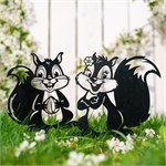 металлические фигуры животных