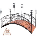 Декоративный мостик для сада 