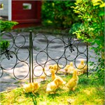 заборчик с оригинальным дизайном