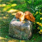 крышка в виде камня