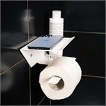 держатель с полкой 805-005 цв.белый