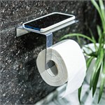 Настенный держатель для туалетной бумаги 805-013 металлический 805-013 - фото 117591