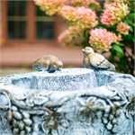 фонтан с птичками