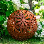 металлический полигональный шар