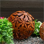 Полигональный Шар Cor-ten 1101 d=58 см металл 1101 - фото 118426