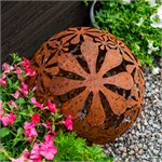 Полигональный Шар Cor-ten 1101 d=58 см металл 1101 - фото 118430