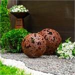 Полигональный Шар Cor-ten 1101 d=58 см металл 1101 - фото 118431