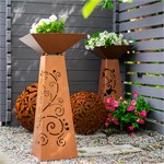 Полигональный Шар Cor-ten 1101 d=58 см металл 1101 - фото 118433