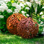 Полигональный Шар Cor-ten 1101 d=58 см металл 1101 - фото 118437