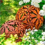 Полигональный Шар Cor-ten 1101 d=58 см металл 1101 - фото 118438