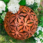 Полигональный Шар Cor-ten 1101 d=58 см металл 1101 - фото 118439