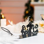 новогодняя бутылочница