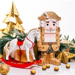 Фигура декоративная Лошадка-качалка U09279-Red цв.красный h=34 см U09279-Red - фото 119146