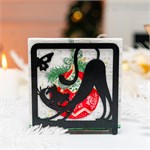 настольная кухонная салфетница с котом настольная кухонная салфетница с котом