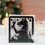 салфетница весёлая лошадь