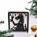 новогодняя салфетница