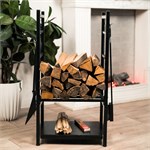 Дровница для камина разборная 103-208R-B металл 103-208R-B - фото 119608