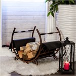 Дровница из металла для камина 500-72 500-72 - фото 119622