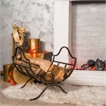 Дровница для дачи кованая 500-44 500-44 - фото 119632