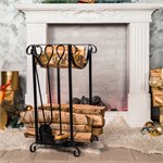 Дровница  с аксессуарами для камина 500-59 металл 500-59 - фото 119654