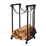 Дровница  с аксессуарами для камина 500-59 металл 500-59 - фото 119659