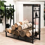 Дровница для дачи разборная 103-204R-B металлическая 103-204R-B - фото 119672