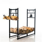 Дровница для дачи разборная 103-204R-B металлическая 103-204R-B - фото 119674