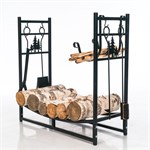 Дровница для дачи разборная 103-204R-B металлическая 103-204R-B - фото 119679